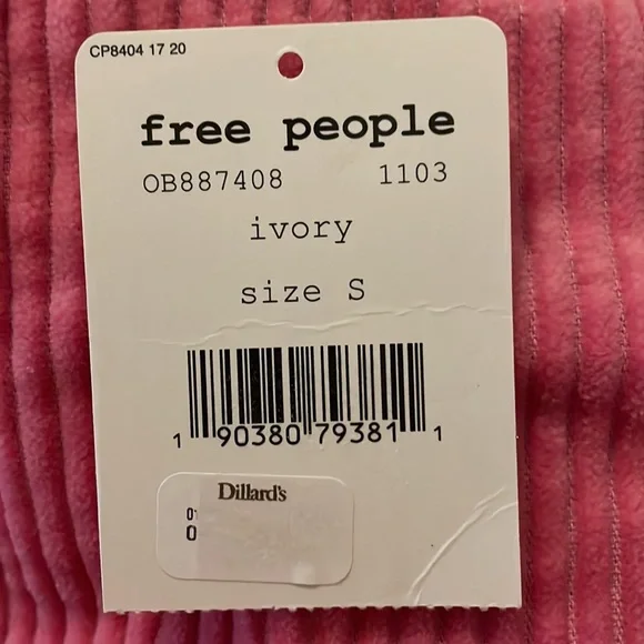 Free People cream crinkle gauze long sleeve top - Picture 11 of 11